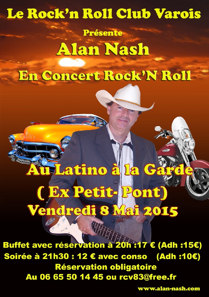 Soirée rock'n roll varois  - Alan Nash