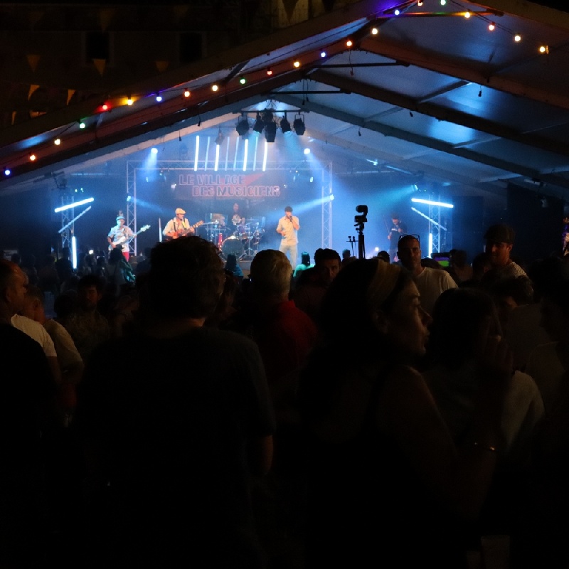 2022. Saint-Martin-de-Valamas - Festival du Village des Musiciens - Bérets des Villes