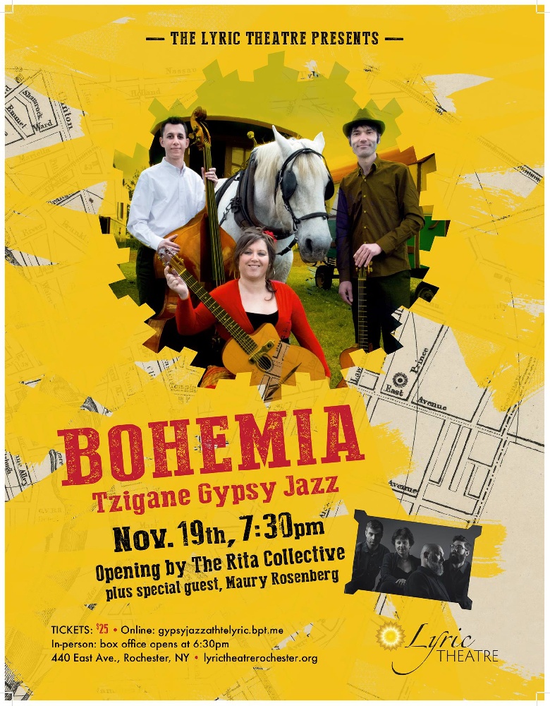 Affiche Rochester NY - Bohemia