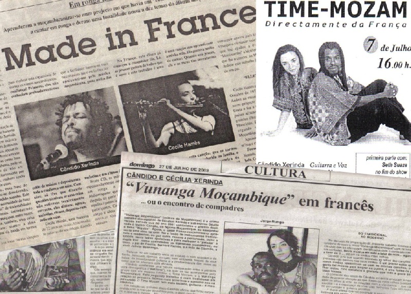Presse Mozambique - Candido et Cécilia