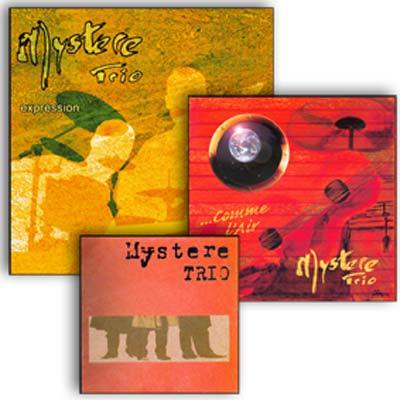 EXPRESSION, 10 titres (2001)   COMME L'AIR, 13 titres (2003)   MYSTERE TRIO, 4 titres (2000) - Mysteretrio Quartet