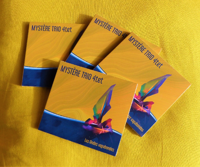 Nouvel album 'Les Ondes vagabondes' 15 euros frais de port inclus !  - Mysteretrio Quartet