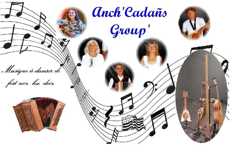 Anch'Cadañs : Groupe Musique traditionnelle Musique bretonne Folk Bretagne - Morbihan (56)