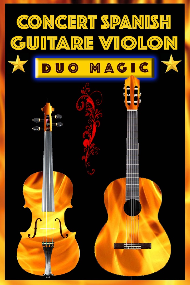 Duo Magic : Groupe Classique Variété Musique sud-américaine Guitare Violon Spansih Latino  Rhône-Alpes - Rhône (69)