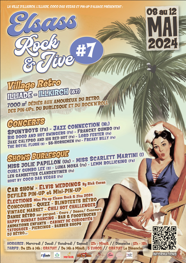 Elsass Rock & Jive Festival : Spectacle Rockabilly Rock'n'roll Blues Alsace - Bas-Rhin (67)