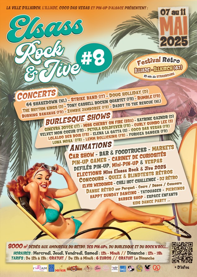 Elsass Rock & Jive Festival : Spectacle Rockabilly Rock'n'roll Blues Alsace - Bas-Rhin (67)