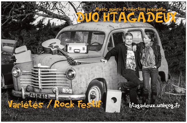 Htagadeux : Duo Rock Variété Languedoc-Roussillon - Lozère (48)