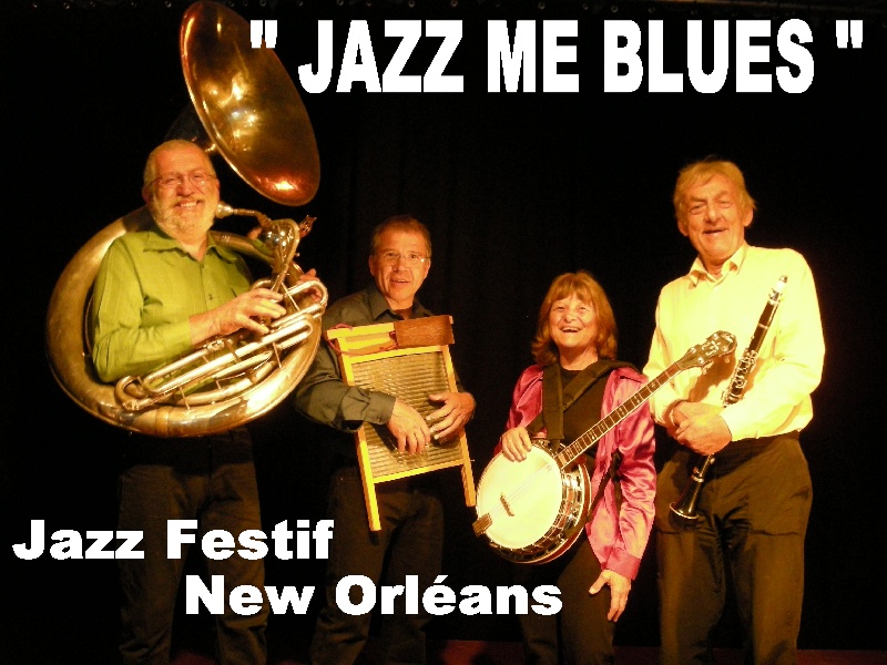 Jazz Me Blues : Orchestre New Orleans Jazz Musique de rue Jazz new orleans Midi-Pyrénées - Aveyron (12)