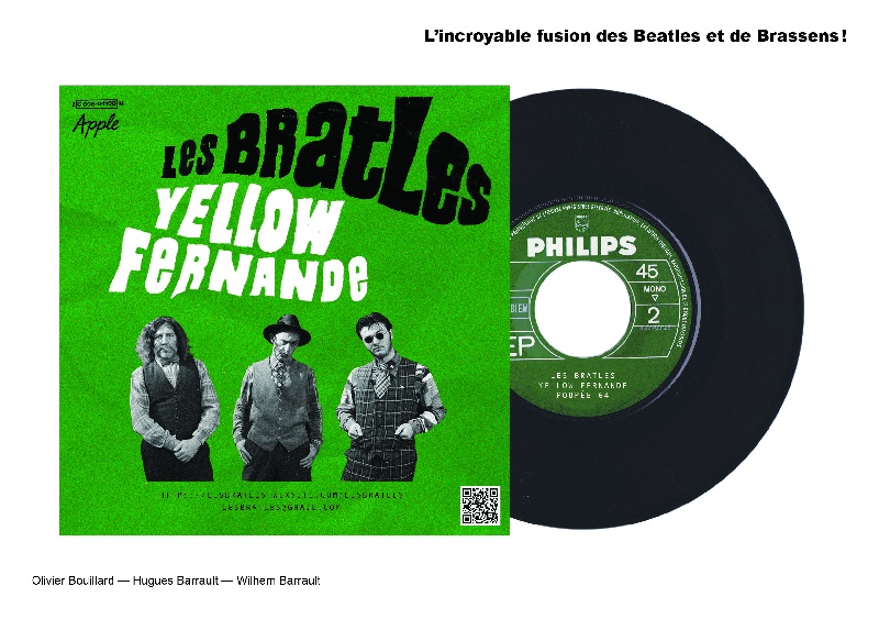 Les BraTles : Groupe Pop-rock Chanson française Mélange Beatles et Brassens Franche-Comté - Doubs (25)