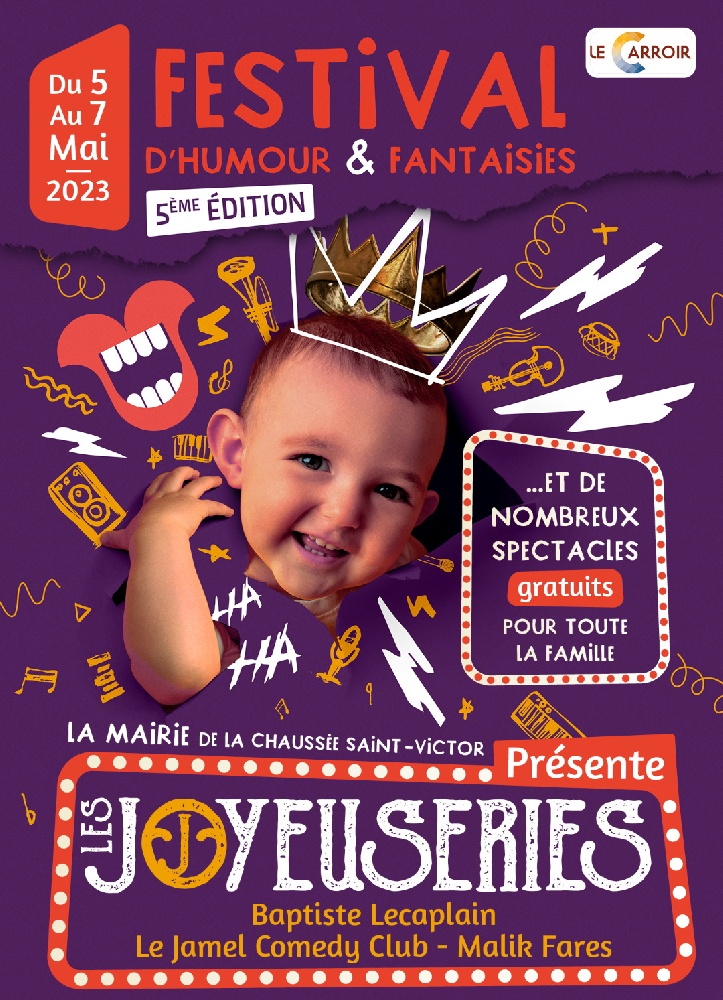 Les Joyeuseries : Festival Festival Les Joyeuseries Centre-Val-de-loire - Loir-et-Cher (41)