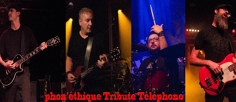 Phon'éthique : Groupe Rock français Pop-Rock Rock Tribute band To Téléphone Pays-de-la-Loire - Loire-Atlantique (44)