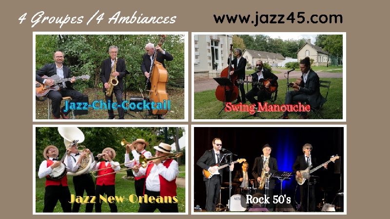 Sébastien Riby : Groupe Jazz Jazz manouche Swing Centre-Val-de-loire - Loiret (45)