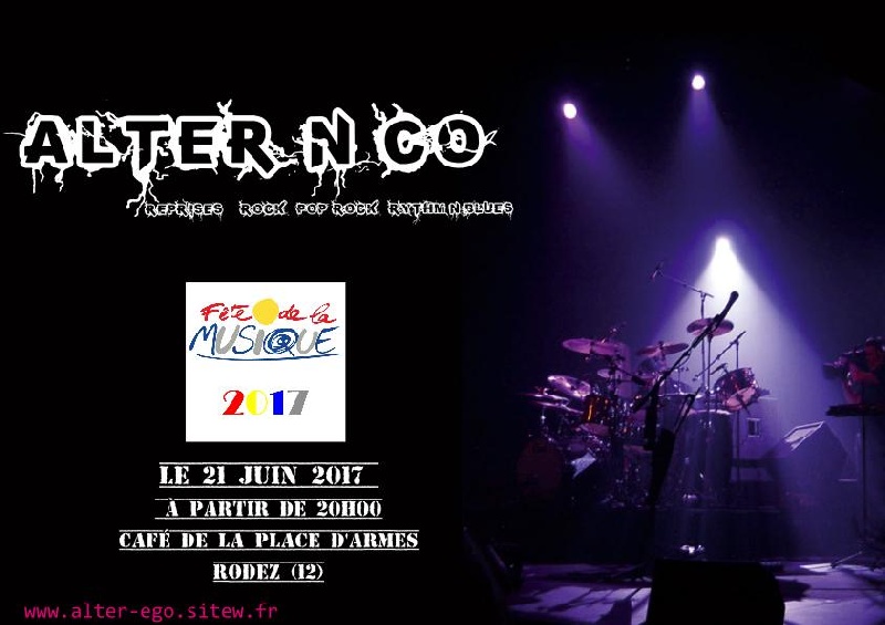 Photo concert ALTER'N'CO Fête de la Musique (RODEZ) Rodez Alter Ego