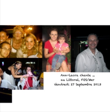 Photo concert concert unique ! Ann-Laora back to South for one night ;-) Fos-sur-Mer Ann-Laora Chante...