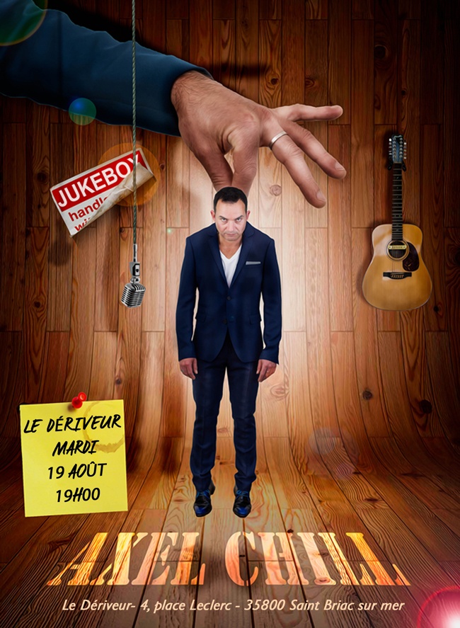 Photo concert Axel Chill en concert au Dériveur Saint-Briac-sur-Mer Axel Chill