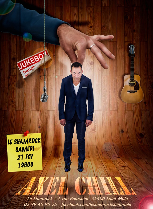 Photo concert Axel Chill en concert au Shamrock Saint-Malo Axel Chill