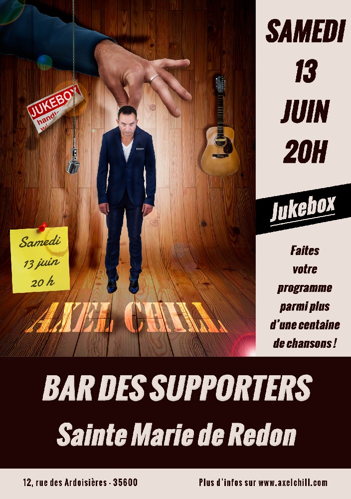 Photo concert Axel Chill en concert Sainte-Marie Axel Chill