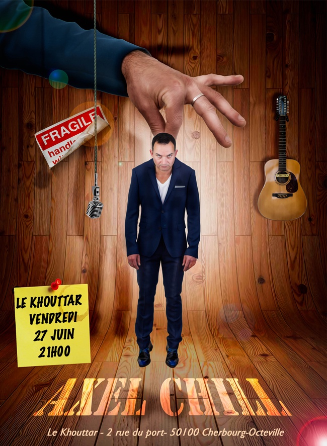 Photo concert Axel Chill en concert au Khouttar Club Cherbourg Axel Chill
