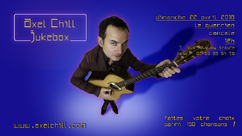 Photo concert Jukebox au Querrien Saint-Malo Axel Chill