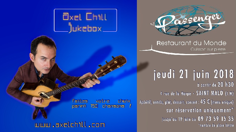 Photo concert Jukebox au Passenger Saint-Malo Axel Chill