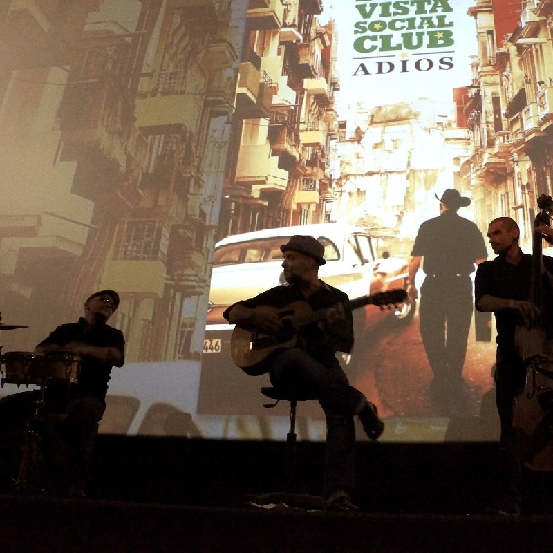 Photo concert Cinema Sortie Buena vista Social Club Val-Thorens Barrio Combo
