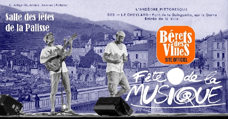 Photo concert Bérets des Villes fêtent la musique au Cheylard Le Cheylard Bérets des Villes