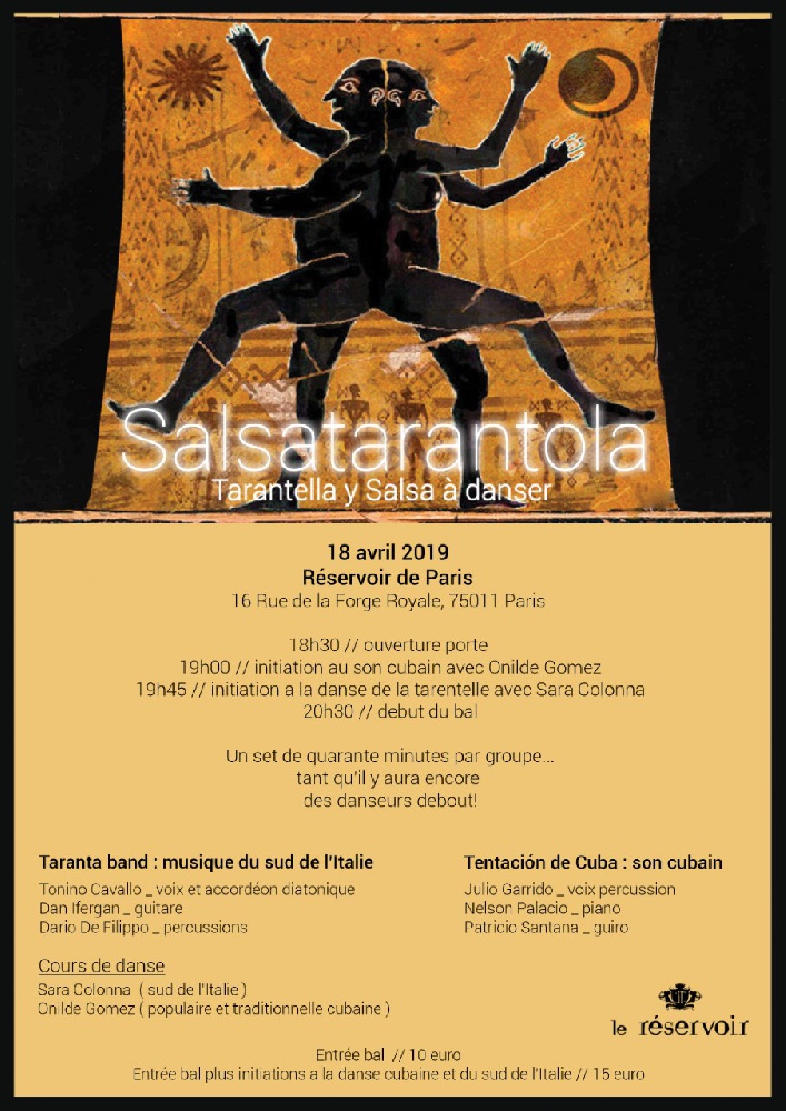 Photo concert SALSA - TARANTOLA au reservoir Paris Buena Ventura