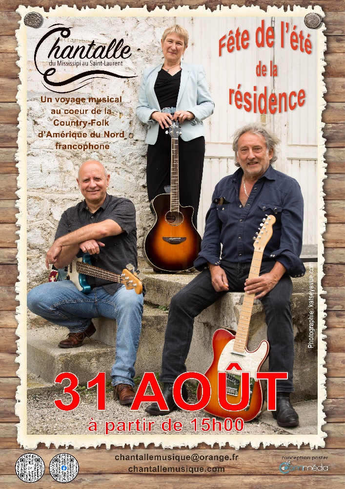 Photo concert Fête de l'été Rosières Chantalle