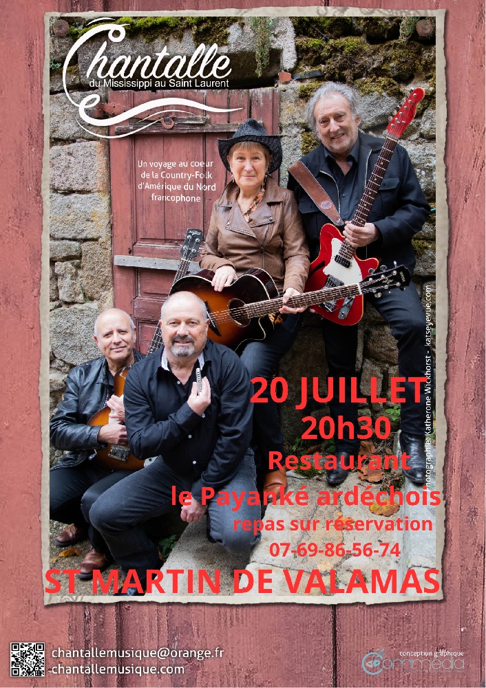 Photo concert CONCERT Saint-Martin-de-Valamas Chantalle