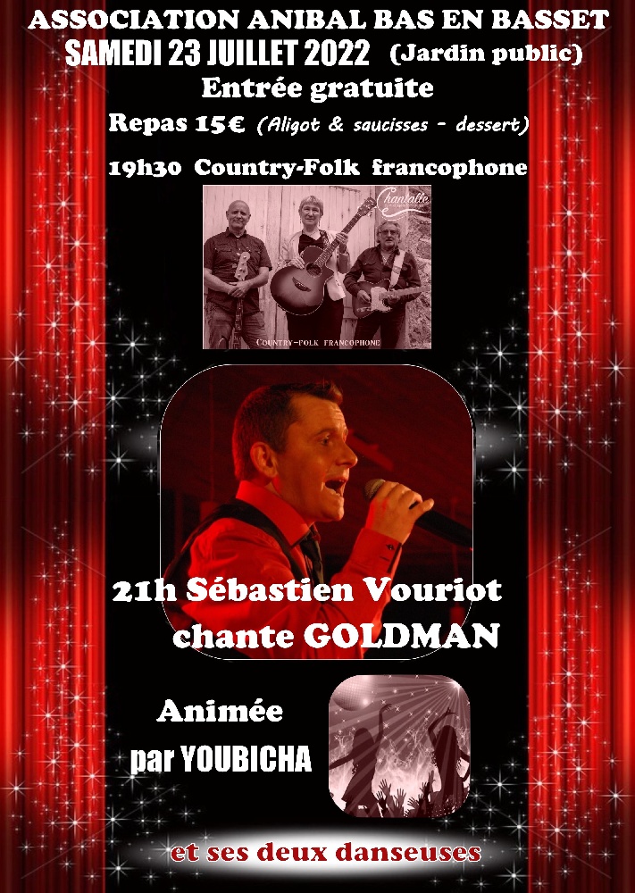 Photo concert concert country-folk Bas-en-Basset Chantalle