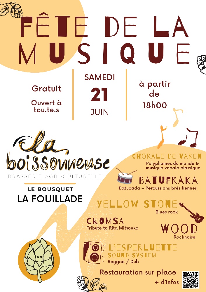 Photo concert Fête de la musique à la Boissoneuse La Fouillade CKomSa