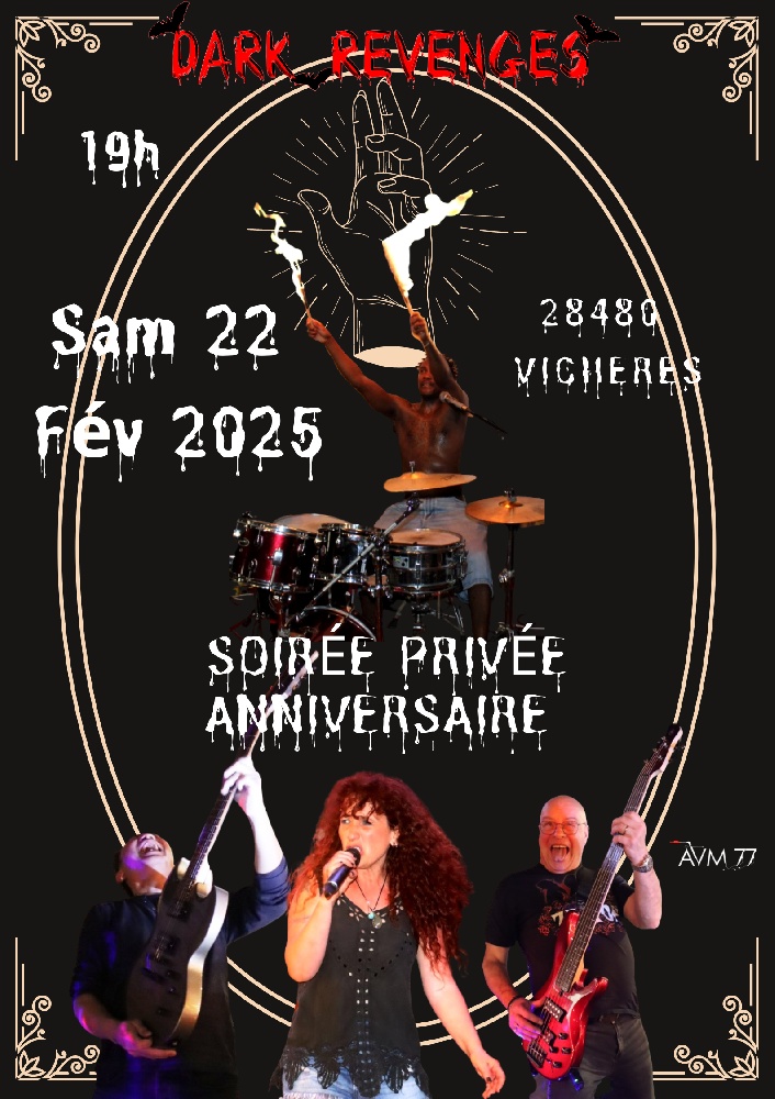 Photo concert DARK EN SOIREE PRIVEE ANNIVERSAIRE Vichères Dark Revenges