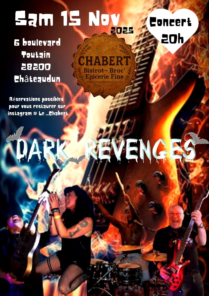 Photo concert DARK REVENGES LIVE CHEZ CHABERT Châteaudun Dark Revenges