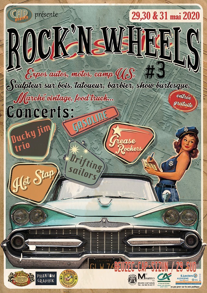 Photo concert Rock'n Wheels - Beuzec Cap Sizun(concert reporté en 2021 ) Beuzec-Cap-Sizun Ducky Jim Trio