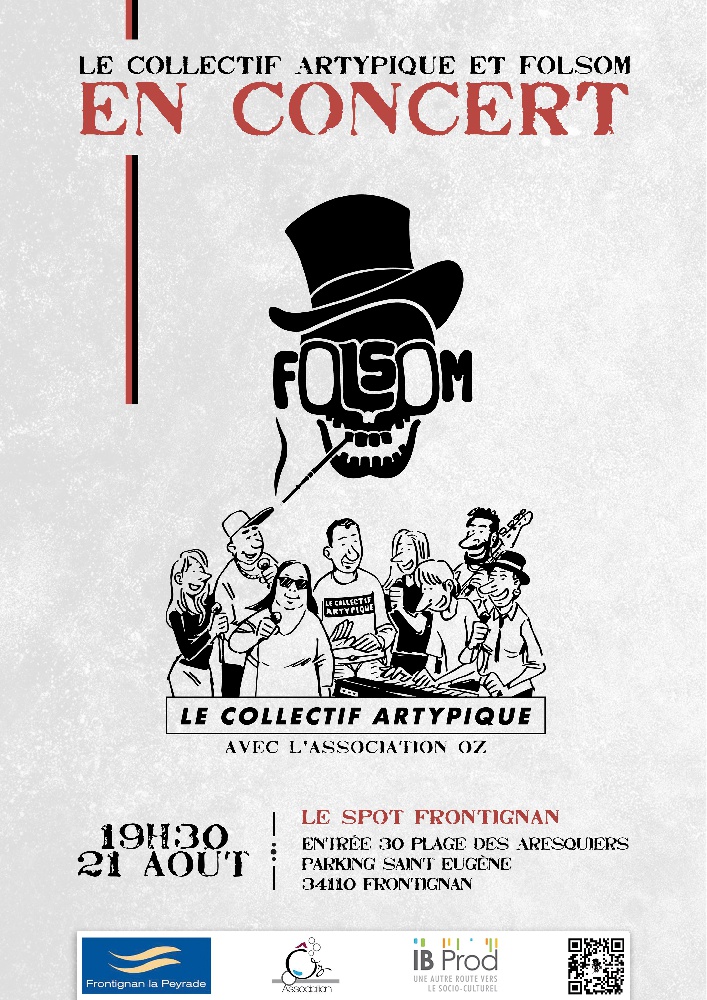 Photo concert Le Collectif Artypique // Folsom // DJ au SPOT Frontignan Folsom