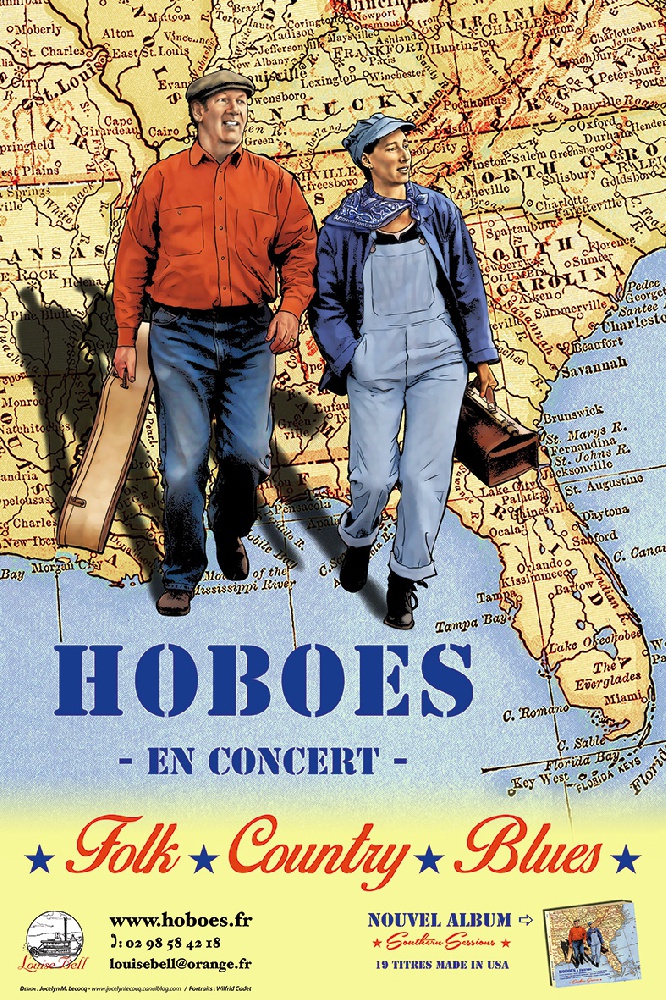 Photo concert Place des Thoniers Étel Hoboes