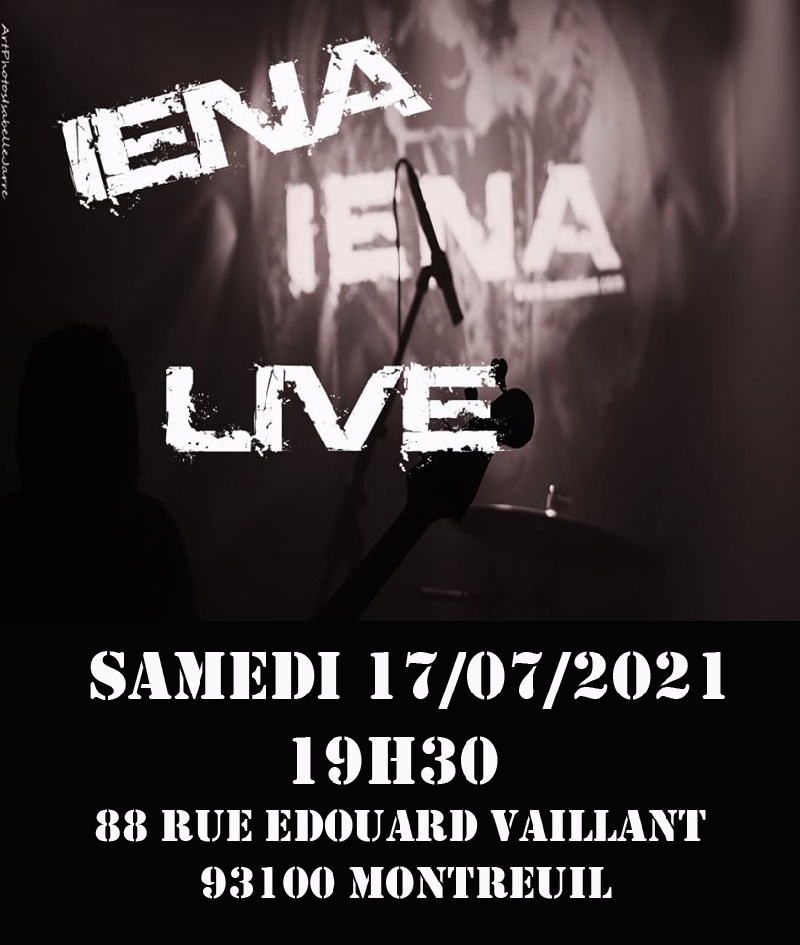 Photo concert IENA LIVE Montreuil I E N A