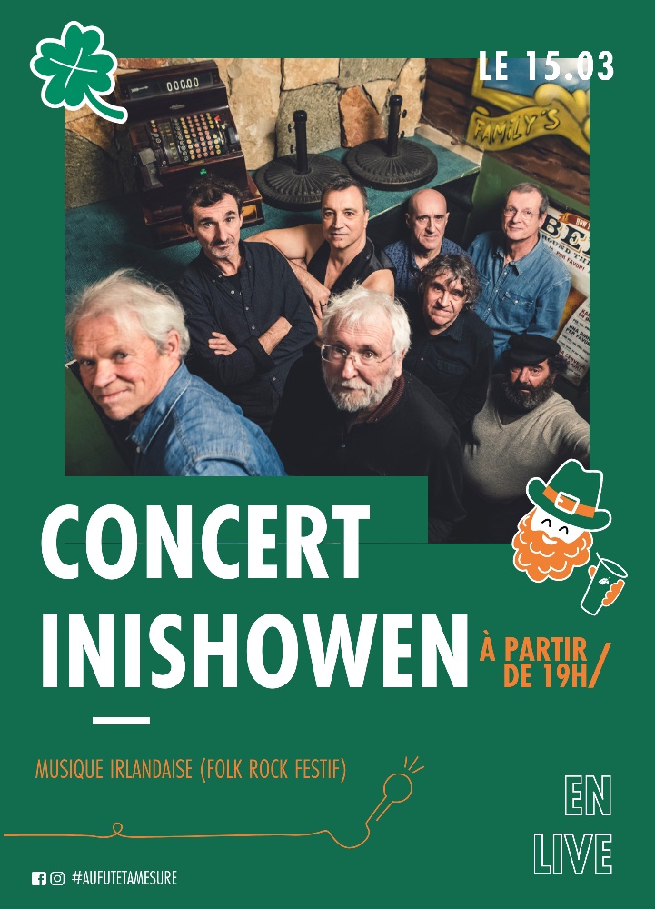 Photo concert Soirée Saint-Patrick avec Inishowen Crolles Inishowen