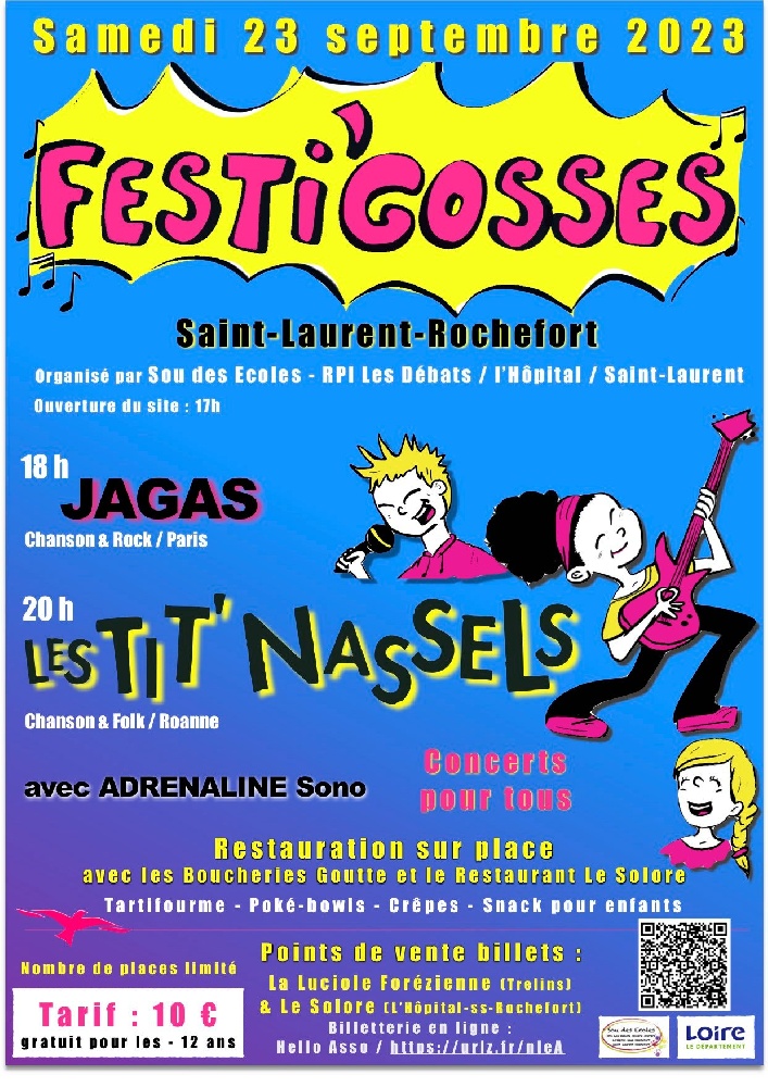 Photo concert Festi'Gosses Saint-Laurent-Rochefort Jagas