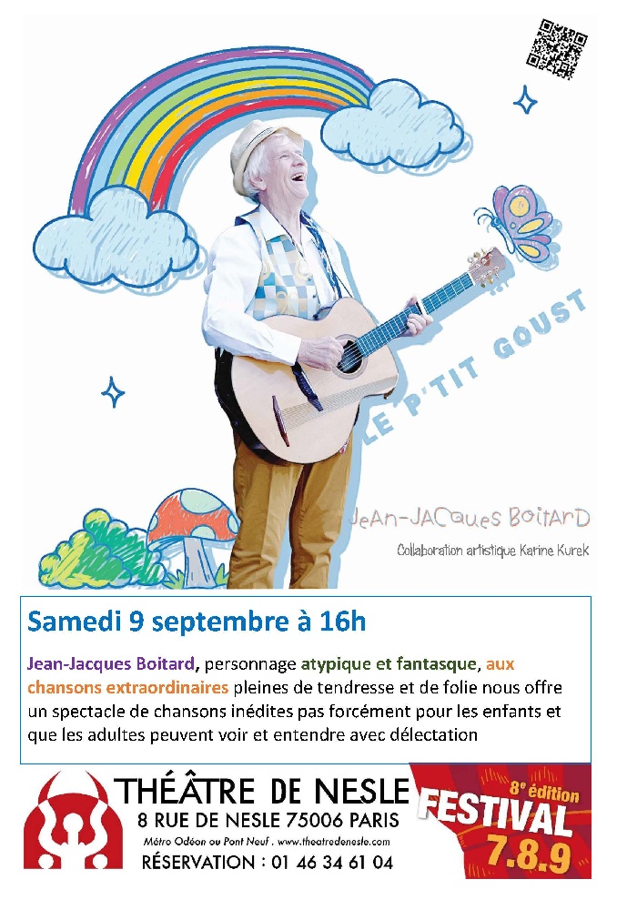 Photo concert Le P'tit Goust - Festival 7-8-9 Paris Jean-Jacques Boitard