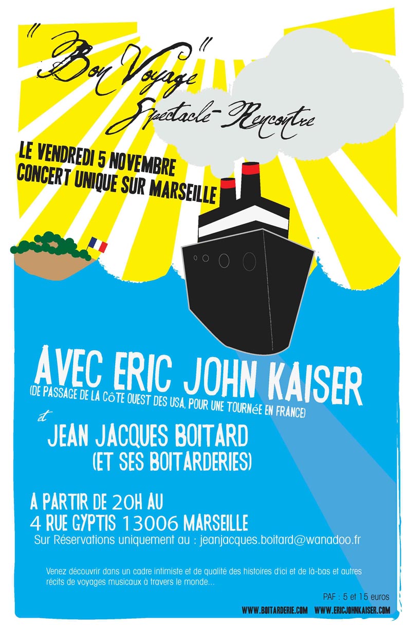 Photo concert Marseille  Marseille  Jean-Jacques Boitard