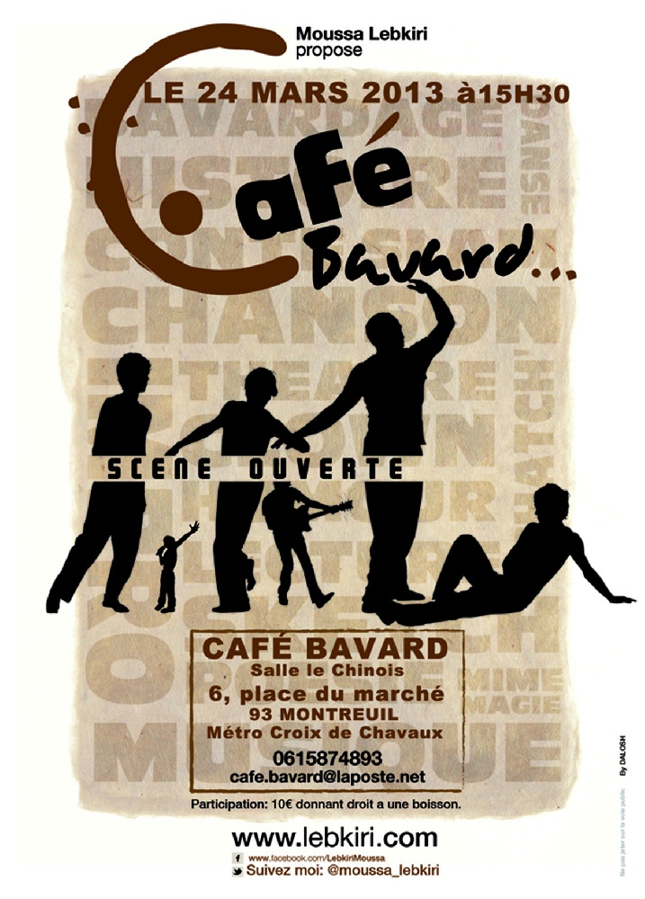 Photo concert Café Bavard Montreuil Jean-Jacques Boitard