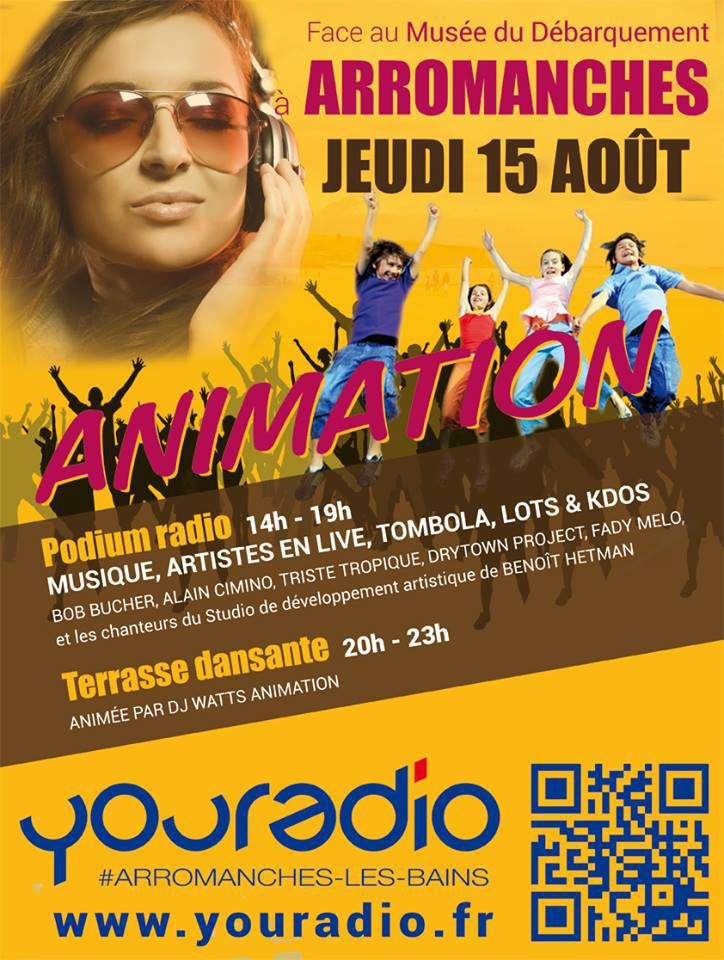 Photo concert JEUDI 15 AOUT RDV à  Arromanches Arromanches-les-Bains Jean-Jacques Boitard