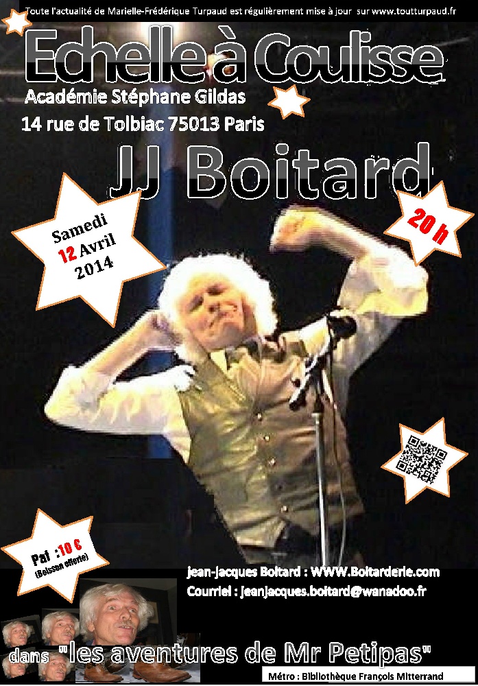 Photo concert Les aventures de Mr Petipas ! Paris Jean-Jacques Boitard