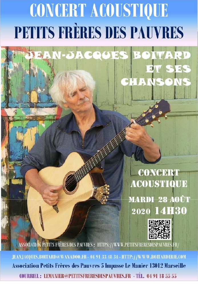 Photo concert Le bonheur en partage ! Marseille Jean-Jacques Boitard