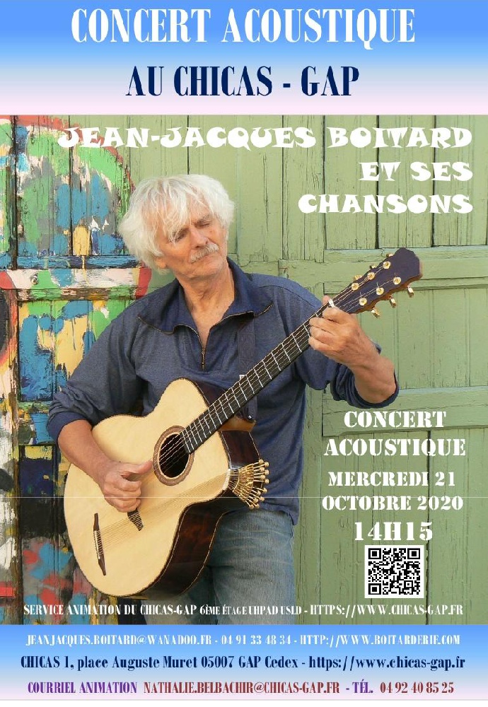 Photo concert Le Bonheur en Partage ! Gap Jean-Jacques Boitard