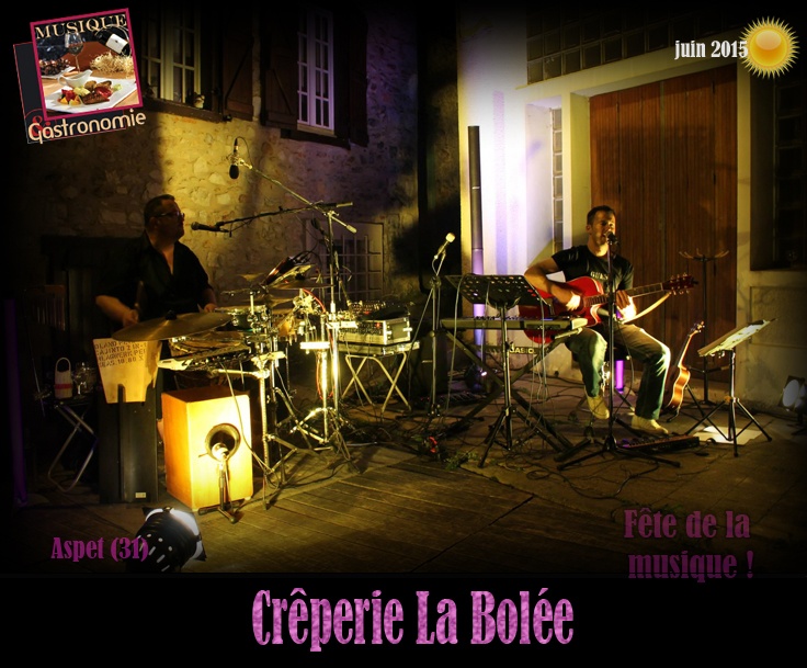 Photo concert Crêperie La Bolée Aspet Kameleon