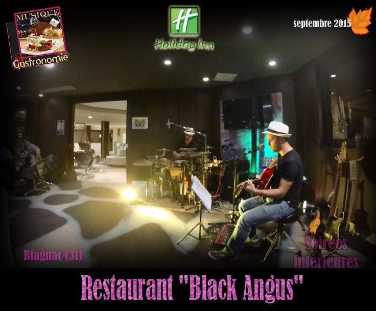 Photo concert Resto Black Angus Blagnac Kameleon