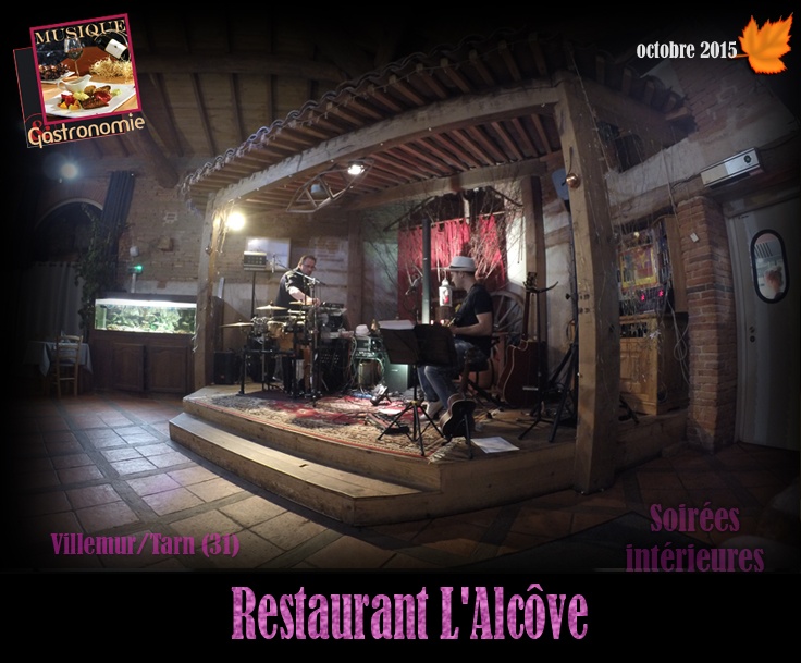 Photo concert Resto l'Alcove Villemur-sur-Tarn Kameleon