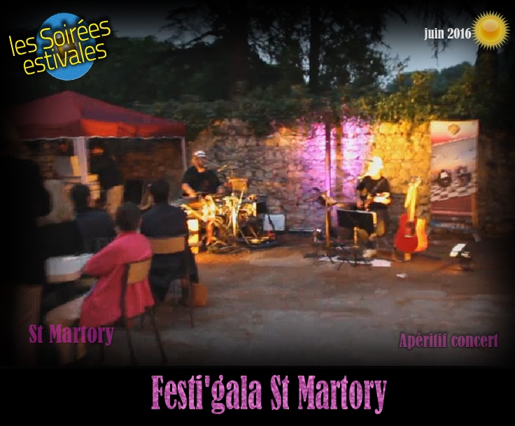 Photo concert Festi'gala St M. Saint-Martory Kameleon